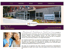 Tablet Screenshot of manhattanvillehealthcare.com